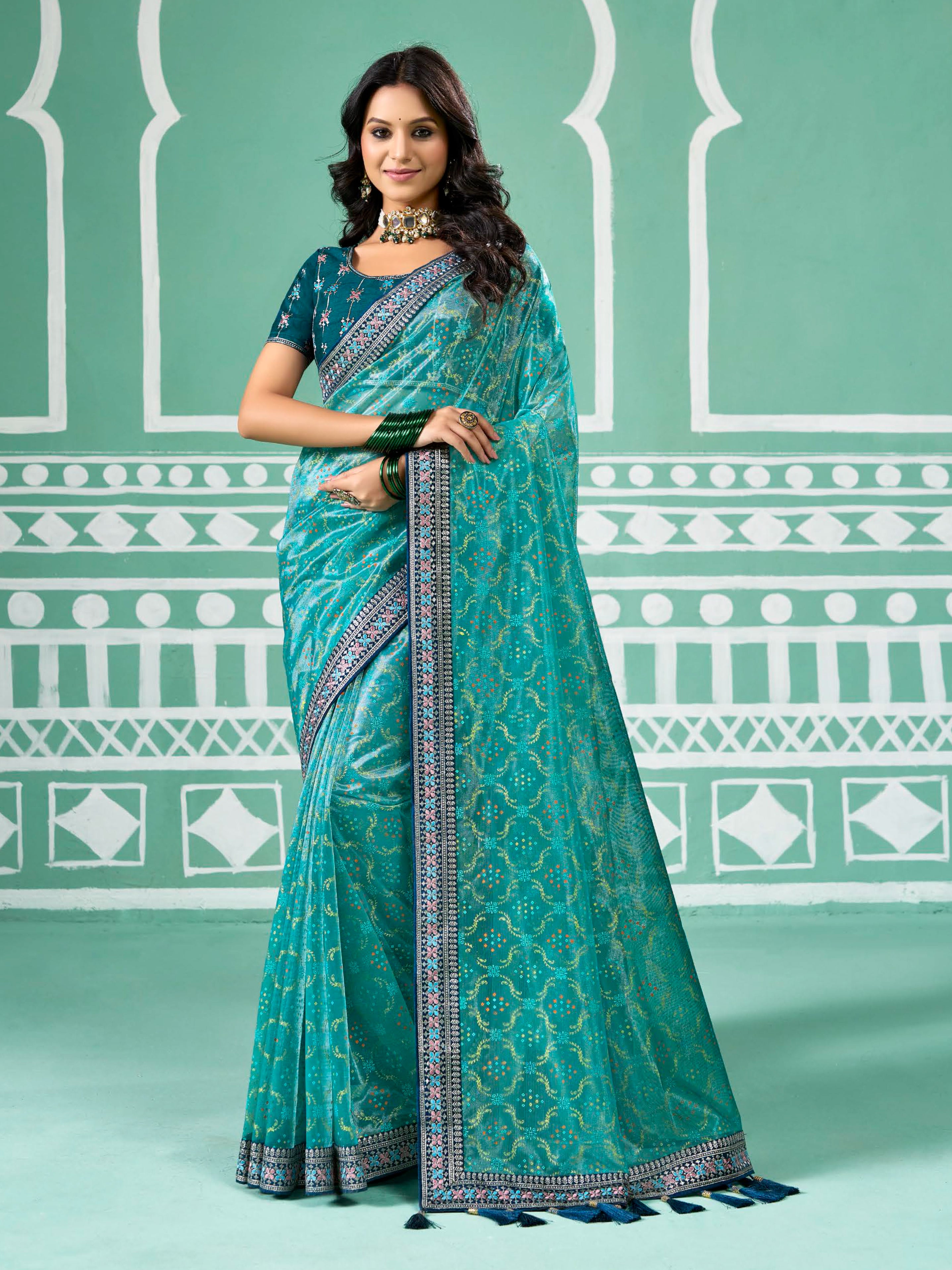 Akshara Choli Saree - Roop Darshan