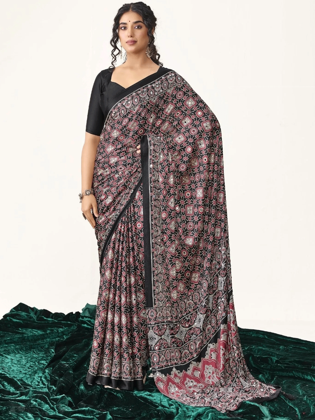 Kreena Silk Printed Saree