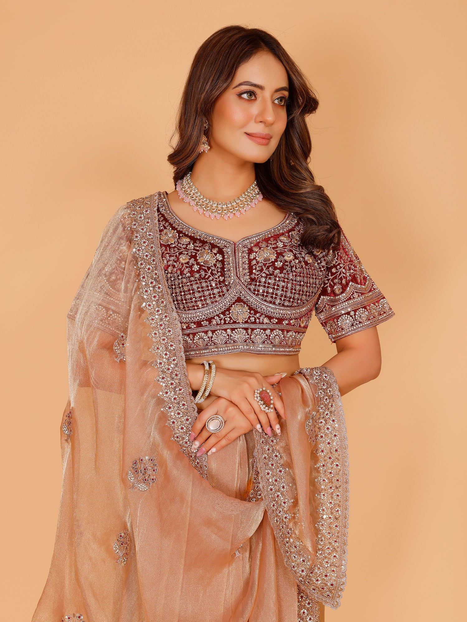 Kayra Choli Saree