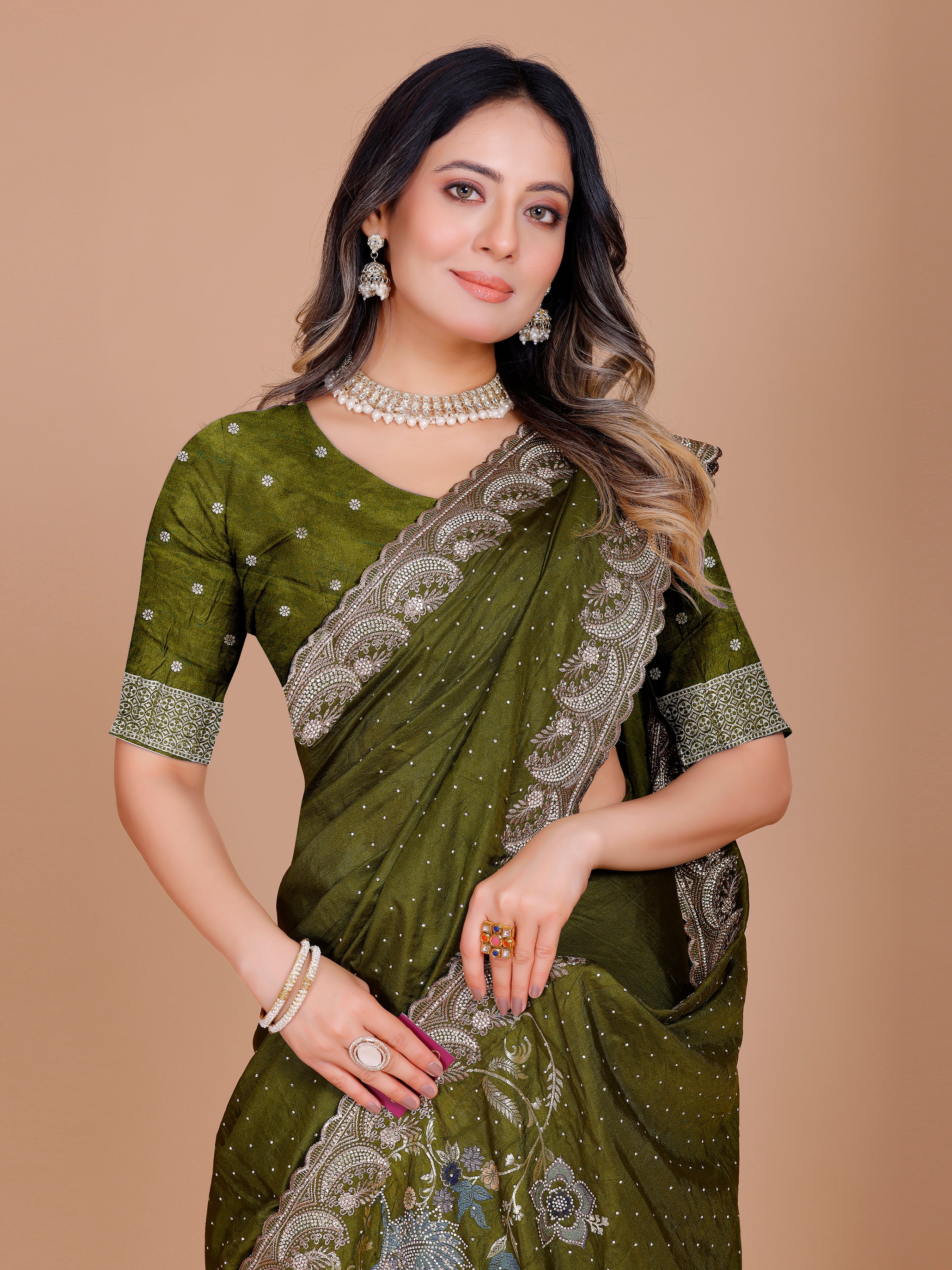 Tishka Saree - Roop Darshan