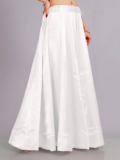 Ria Silk Plain Skirt