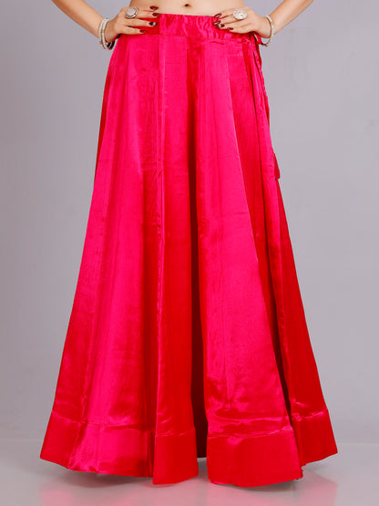 Ria Silk Plain Skirt