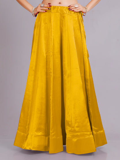 Ria Silk Plain Skirt