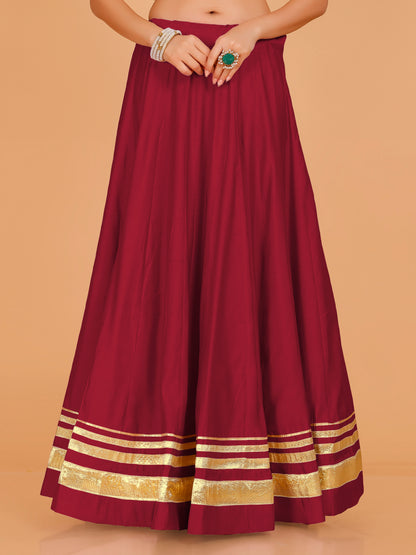 Leela Silk Skirt - Roop Darshan