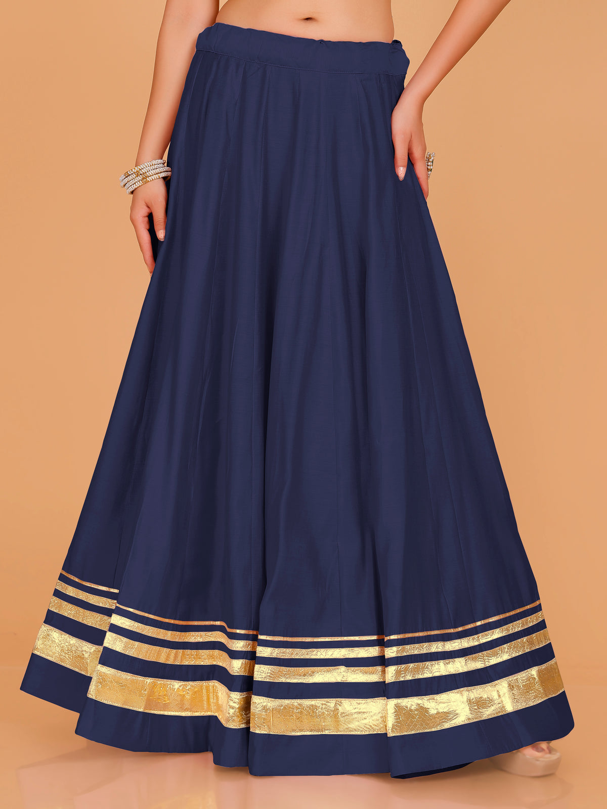 Leela Silk Skirt - Roop Darshan