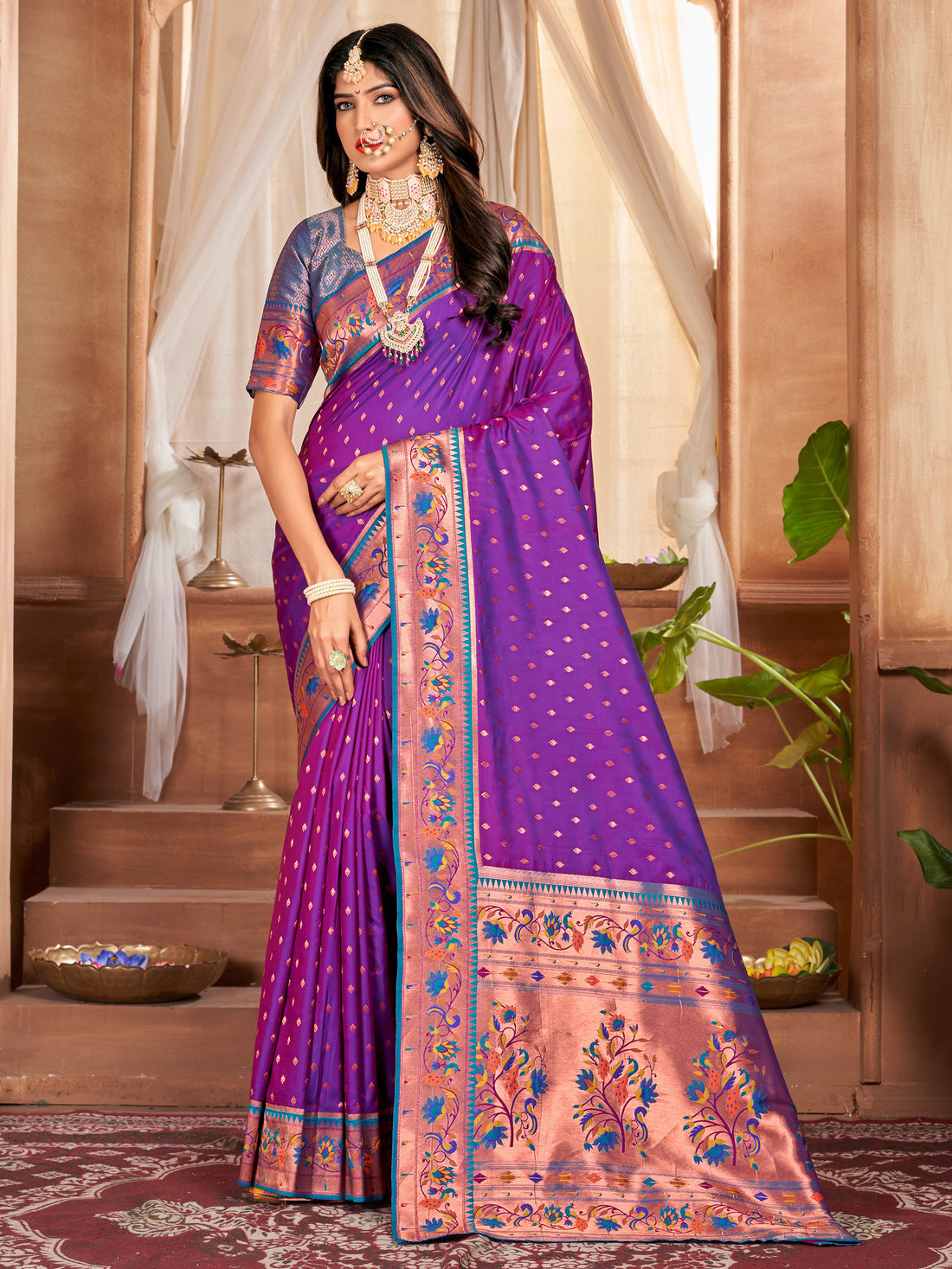 Rinal Saree - Roop Darshan