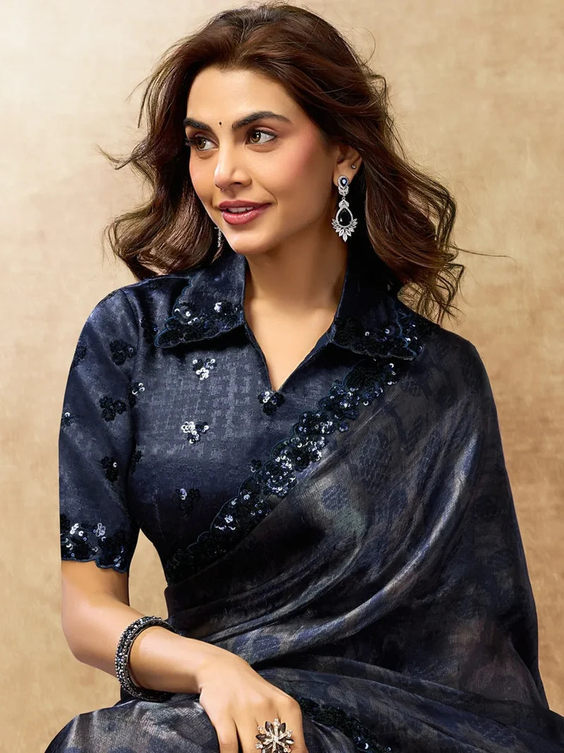 Dhyuti Satin Silk Saree