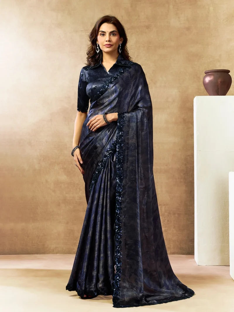 Dhyuti Satin Silk Saree