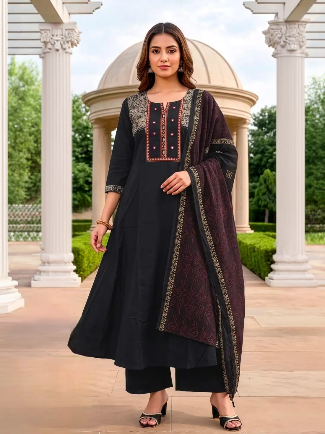 Giva Cotton Flair Suit
