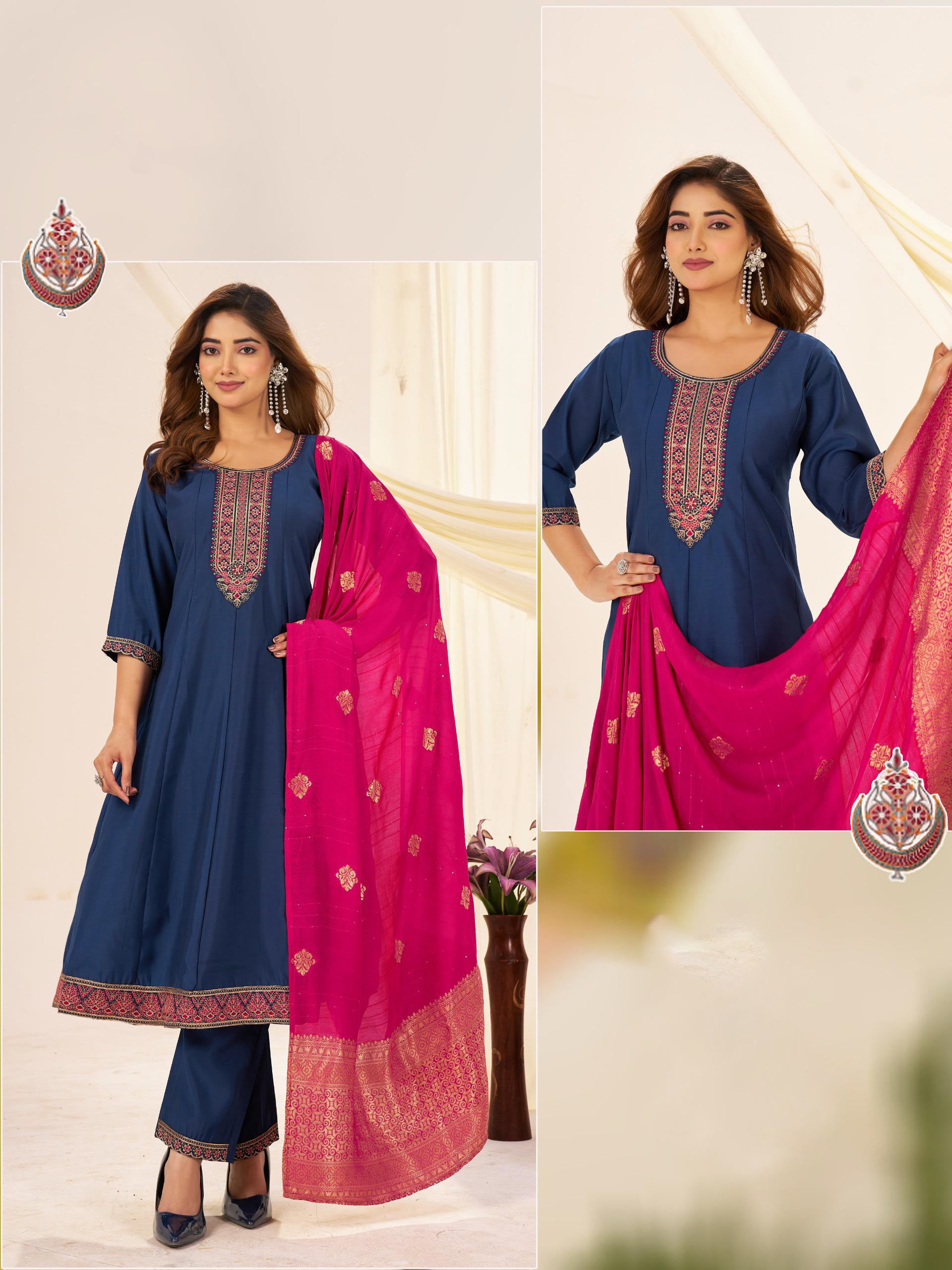 Hazel Flair Suit - Roop Darshan