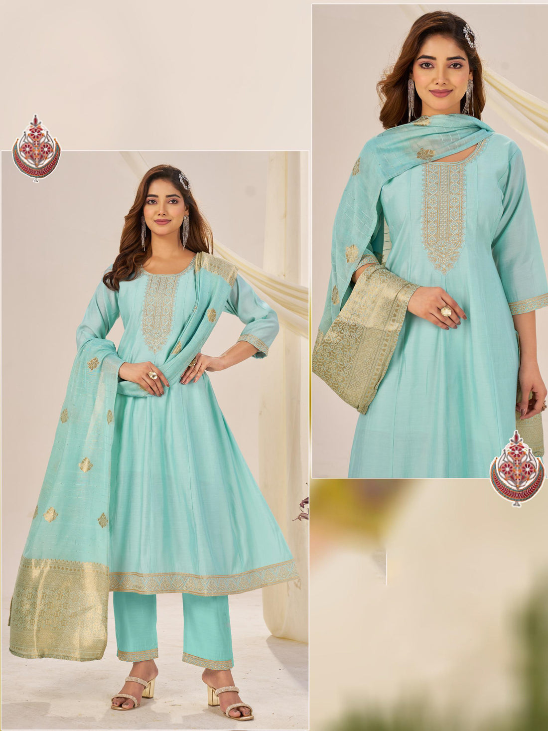 Hazel Flair Suit - Roop Darshan