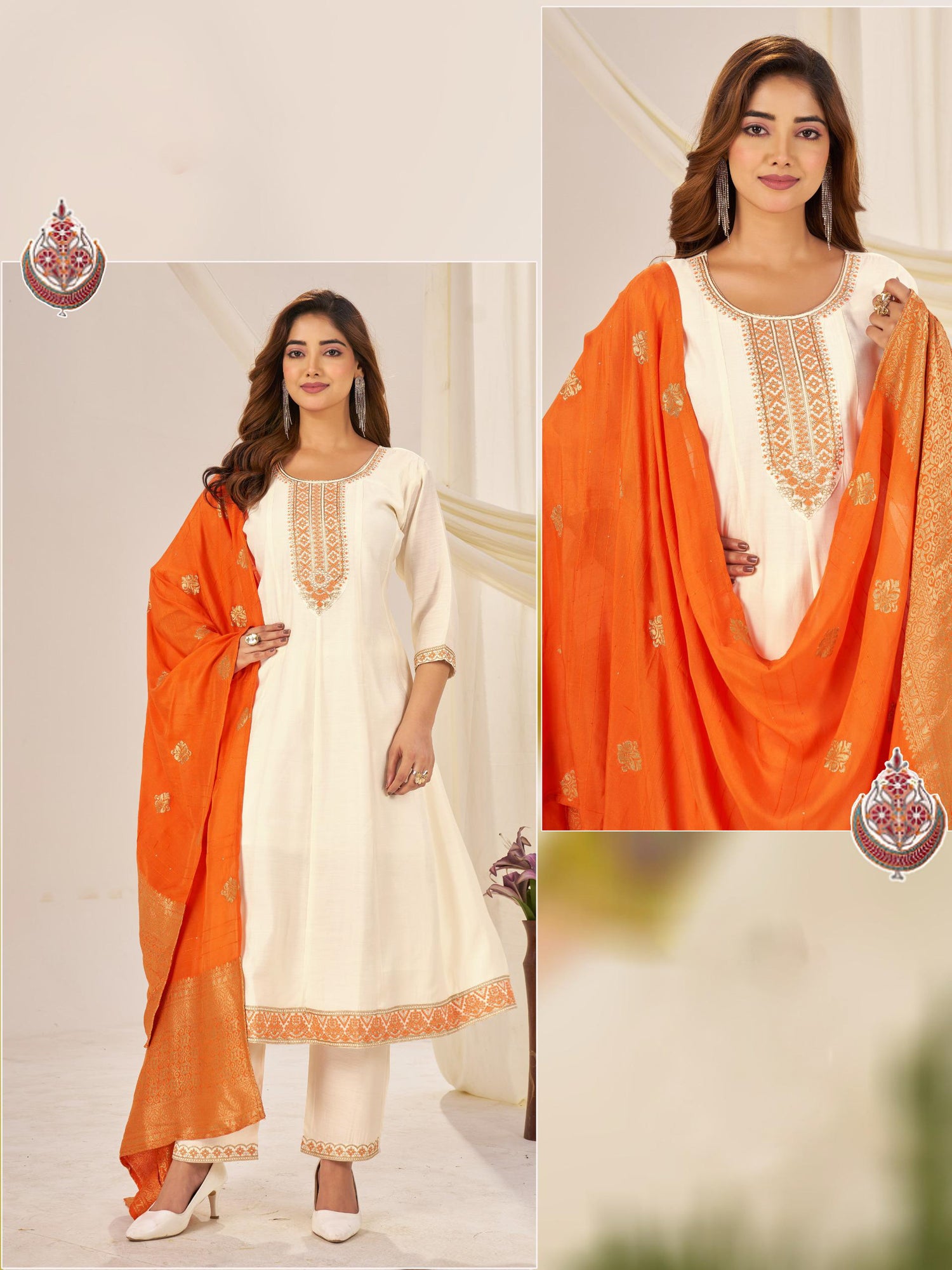 Hazel Flair Suit - Roop Darshan