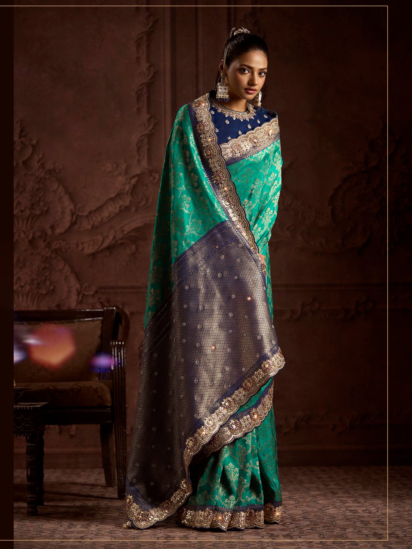Kashmira Saree - Roop Darshan