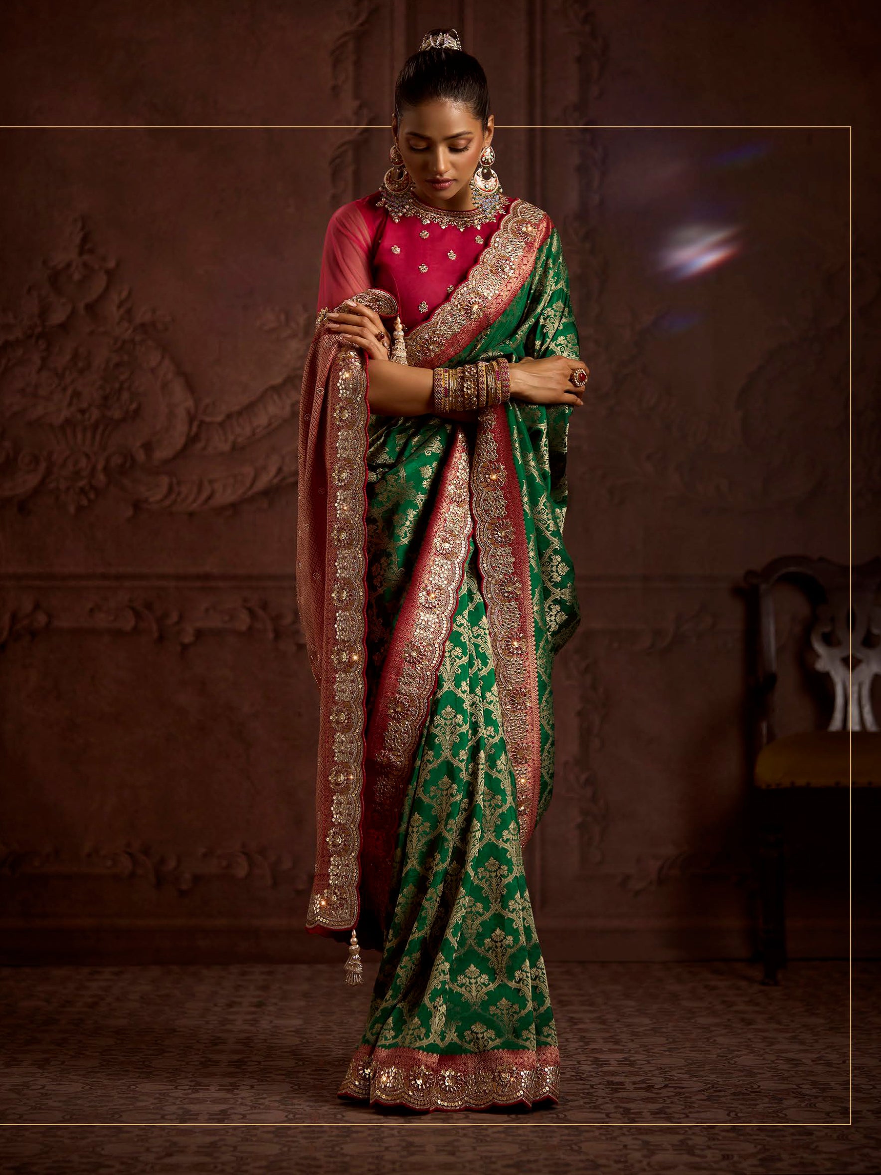 Kashmira Saree - Roop Darshan