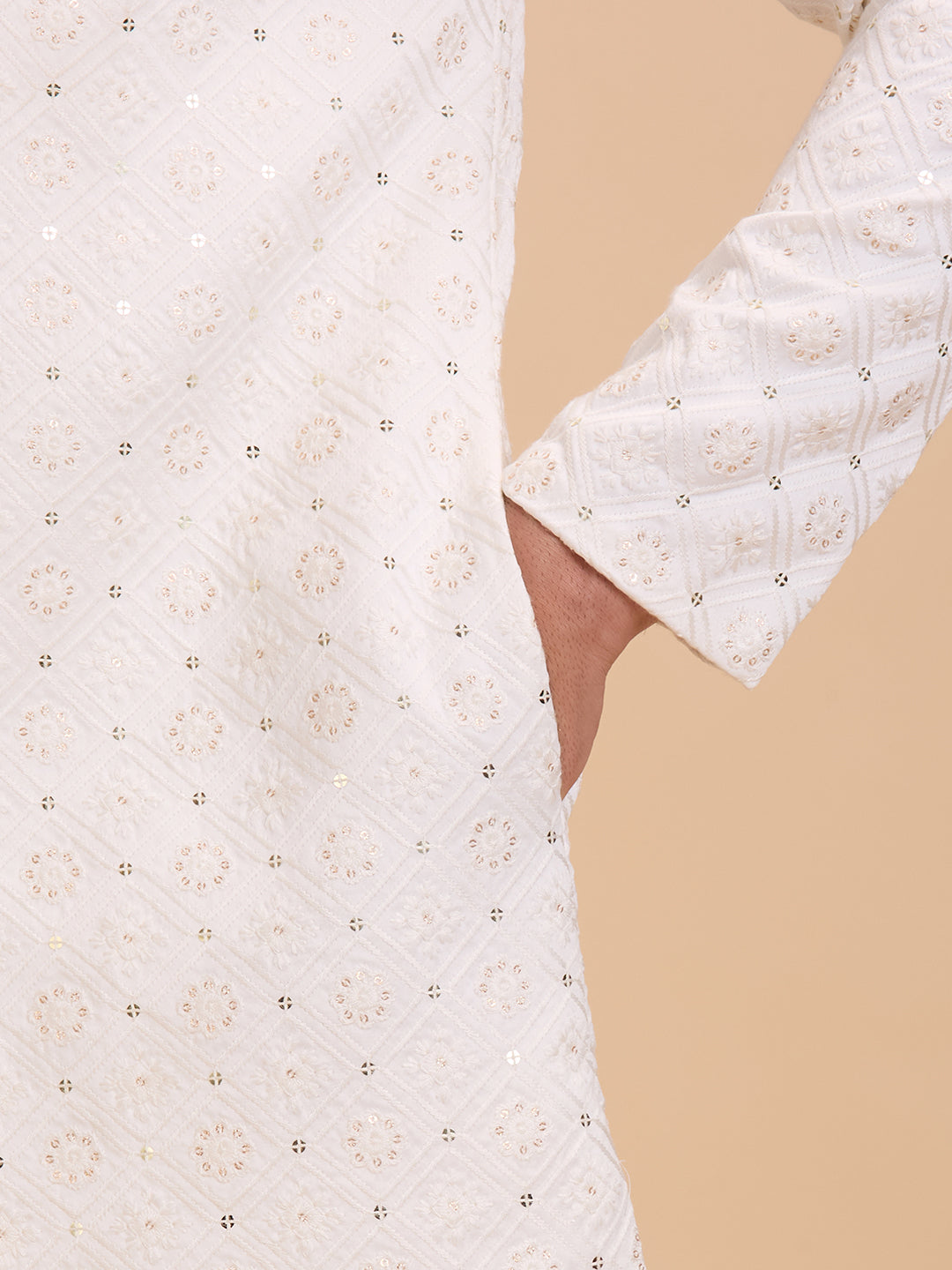 Mens Kurta Set With Jacket