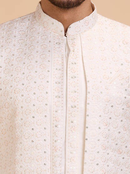 Mens Kurta Set With Jacket