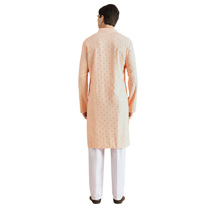 Chikankari Kurta Pyjama Set