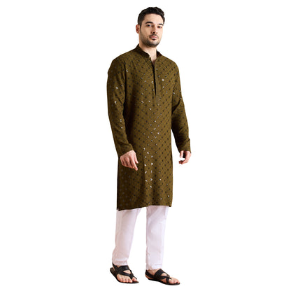 Chikankari Kurta Pyjama Set