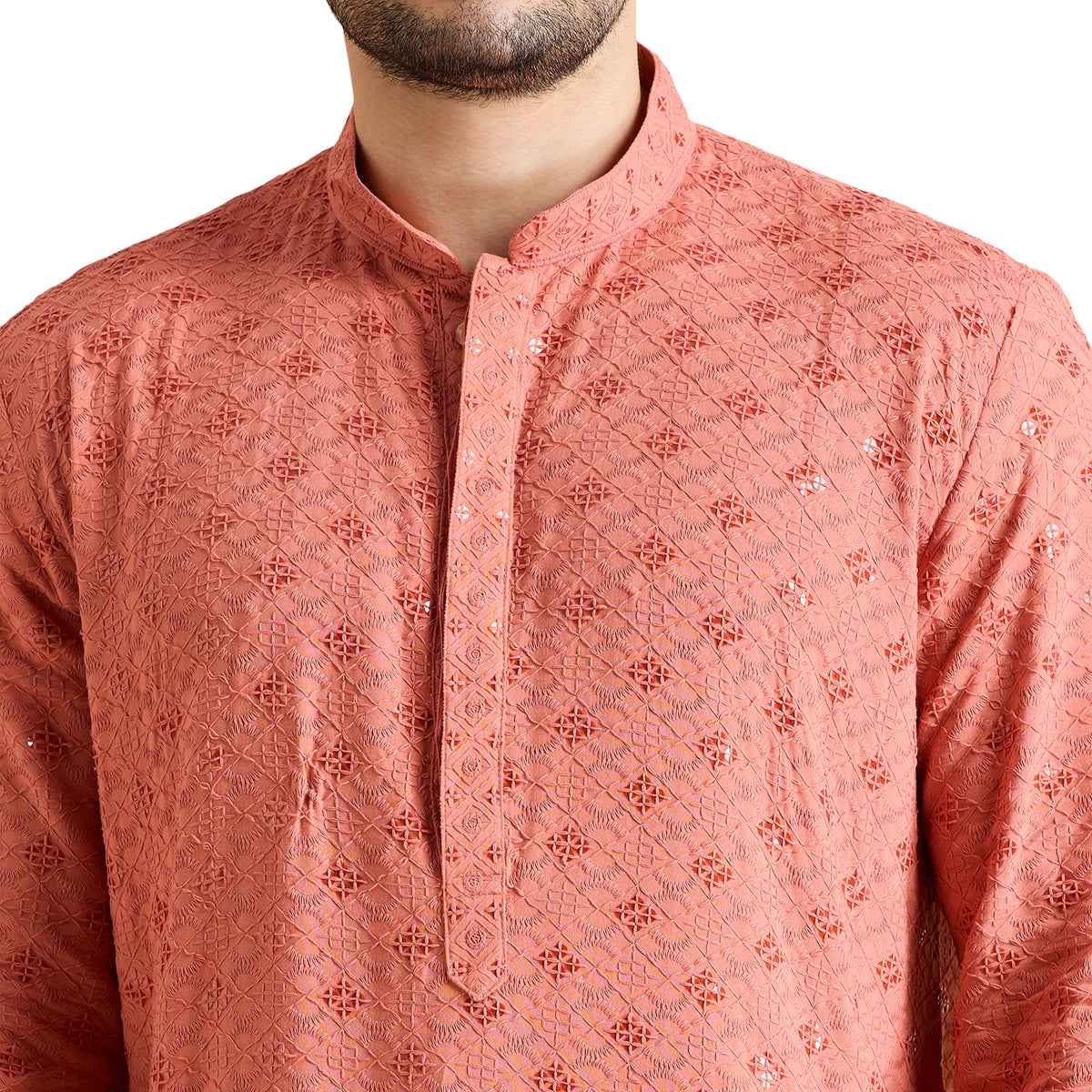 Chikankari Kurta Pyjama Set