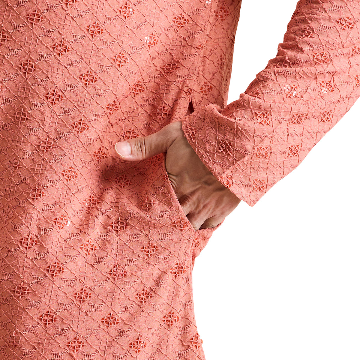 Chikankari Kurta Pyjama Set