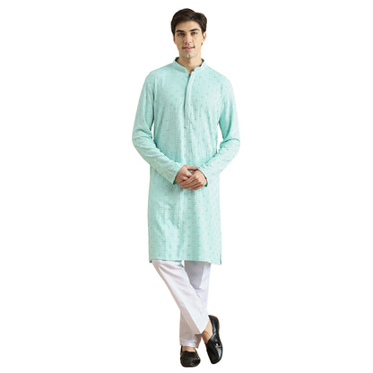 Chikankari Kurta Pyjama Set