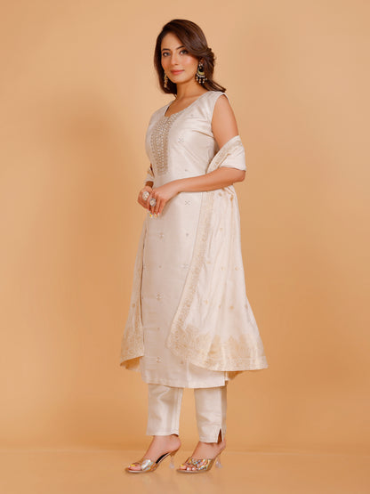 Grishma Silk Straight Suit