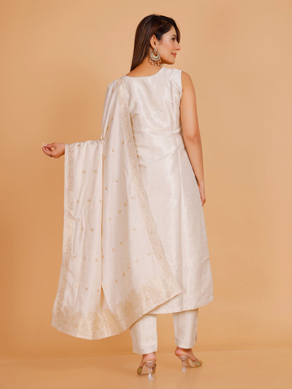Grishma Silk Straight Suit