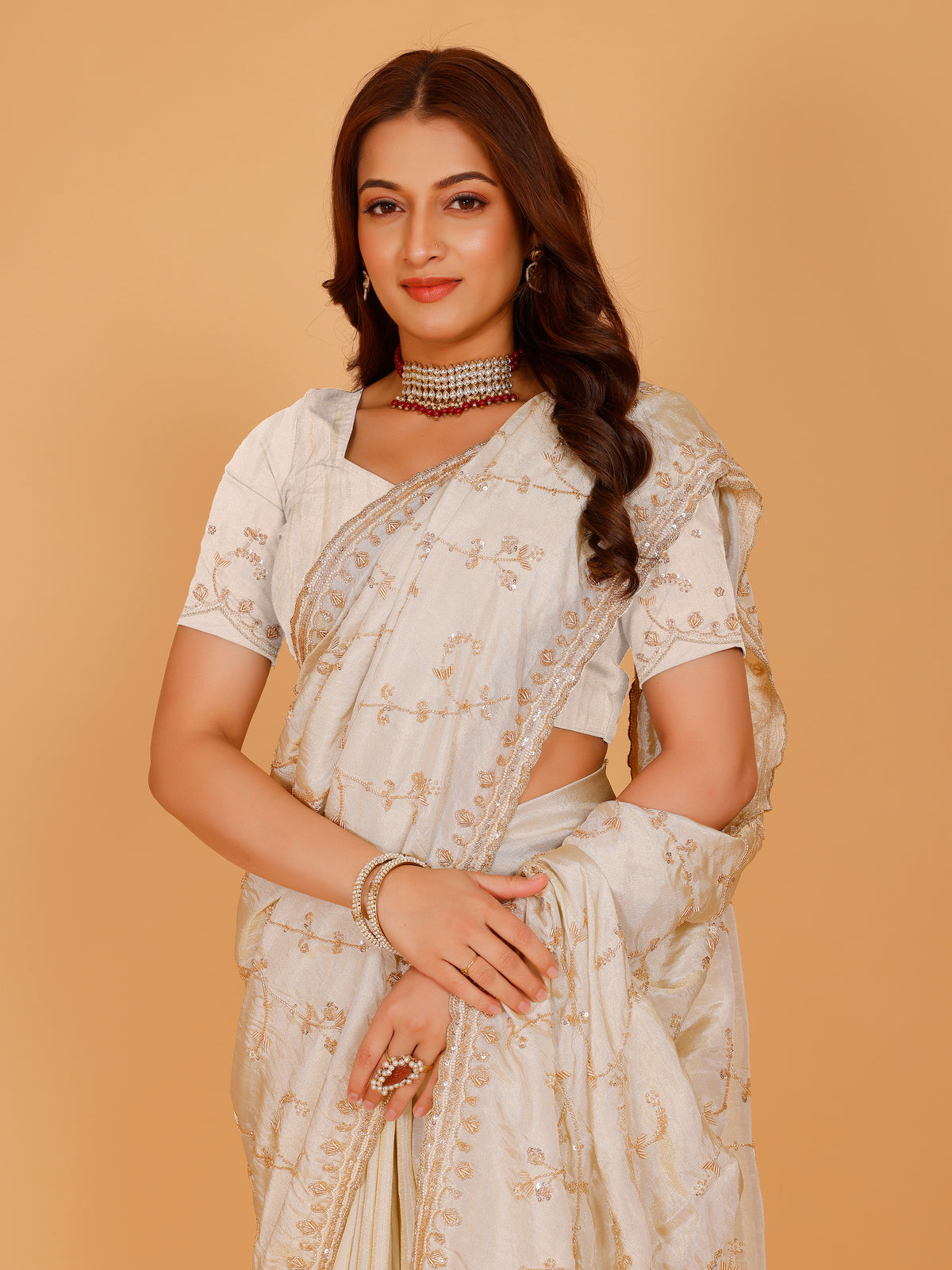 Niharika Tissue Saree