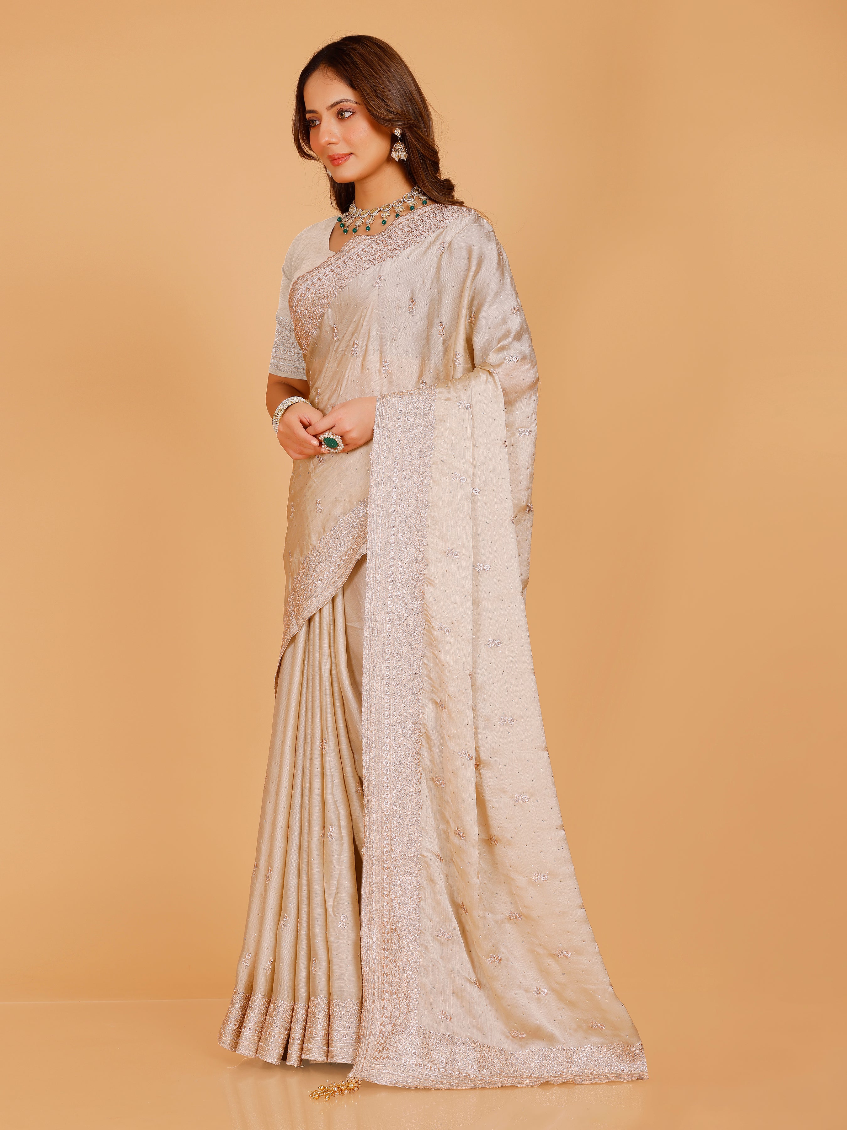 Aadhya Silk Embroidered Saree