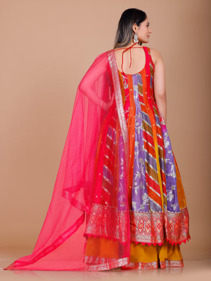 Vanshika Flair Palazzo Suit