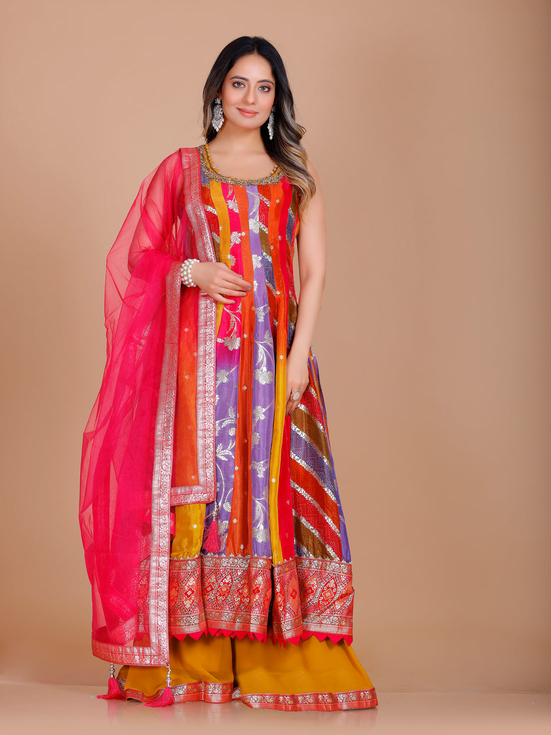 Vanshika Flair Palazzo Suit