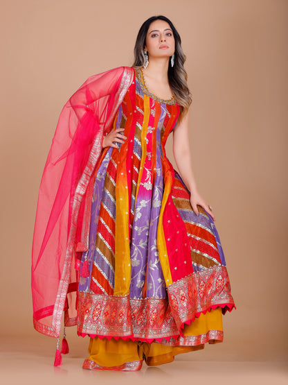 Vanshika Flair Palazzo Suit