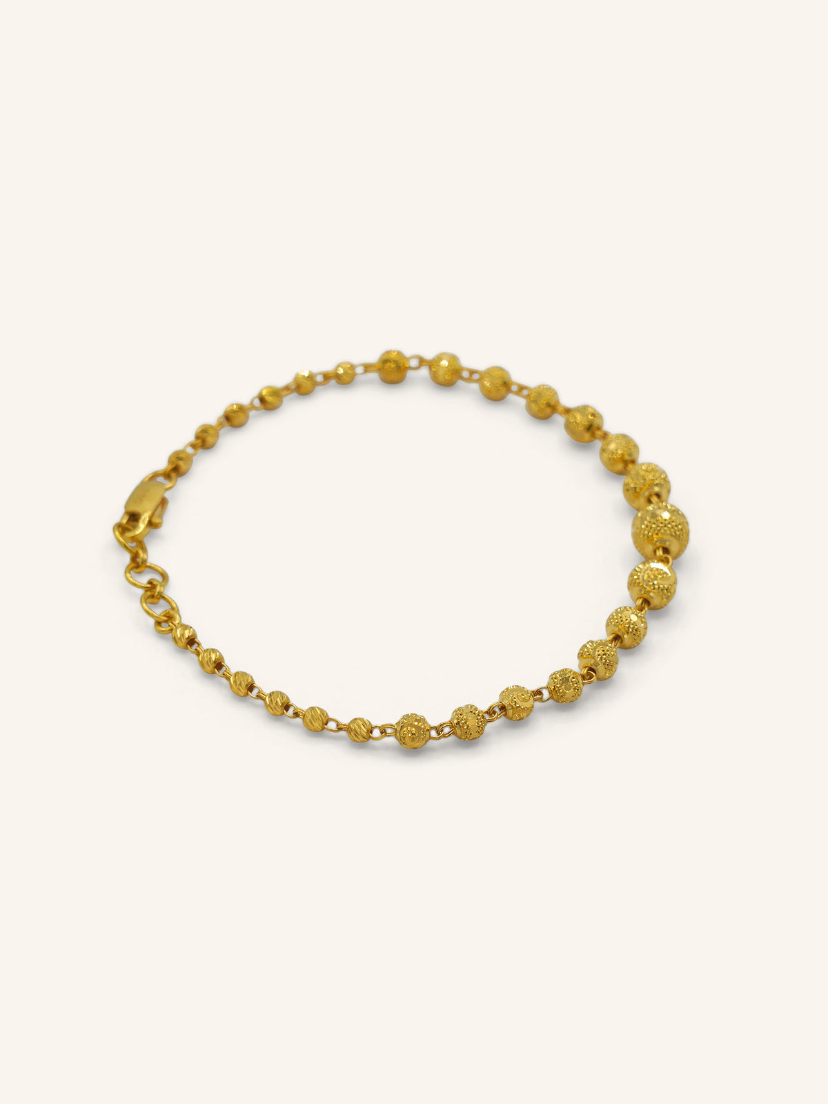 22ct Gold Ball Bracelet