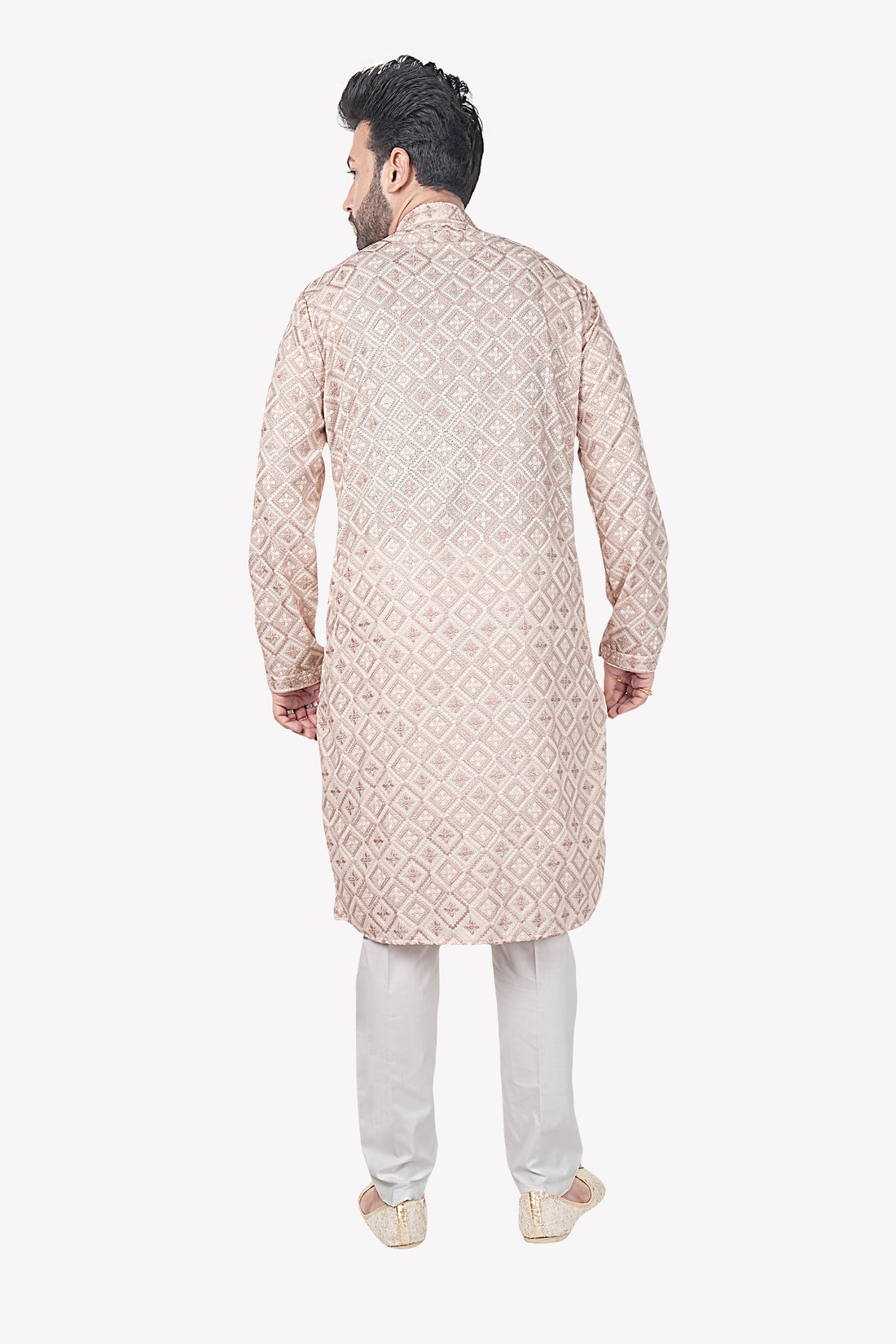 Mens Embroidered Kurta Set