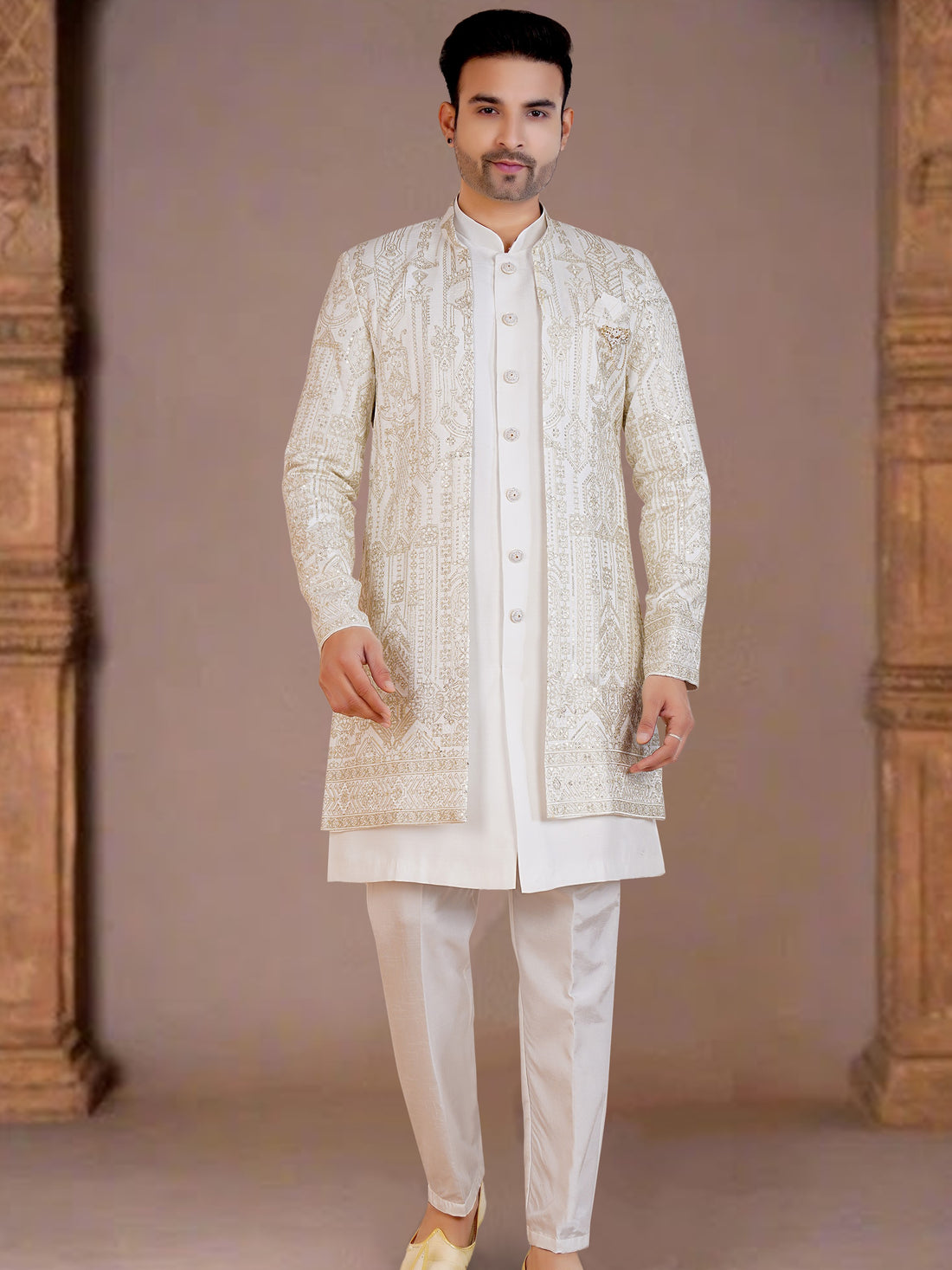 Mens Sherwani Suit - Roop Darshan