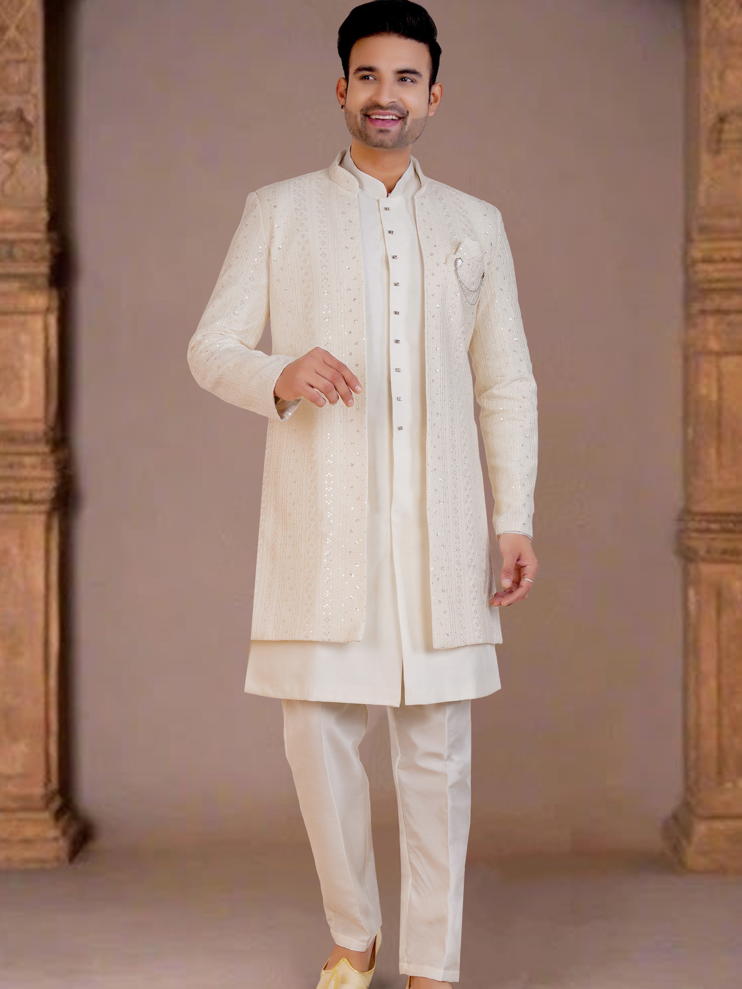 Mens Sherwani Suit - Roop Darshan