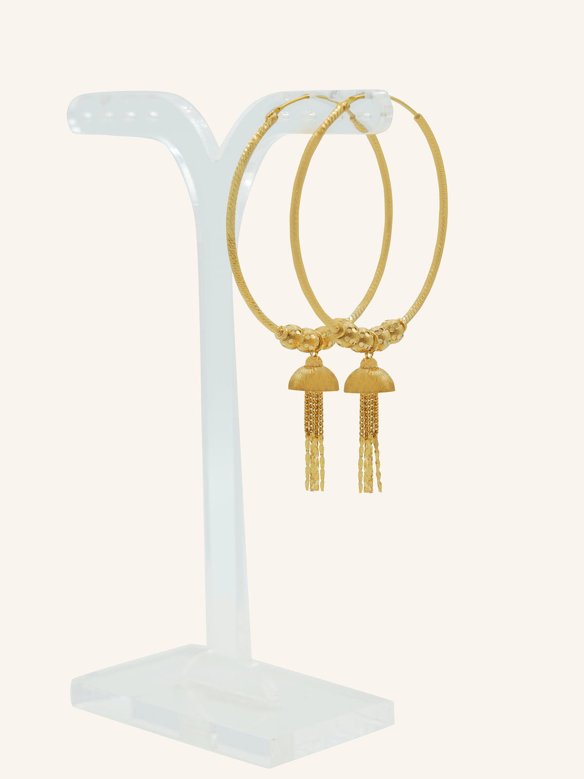 22ct Gold Bali Hanging