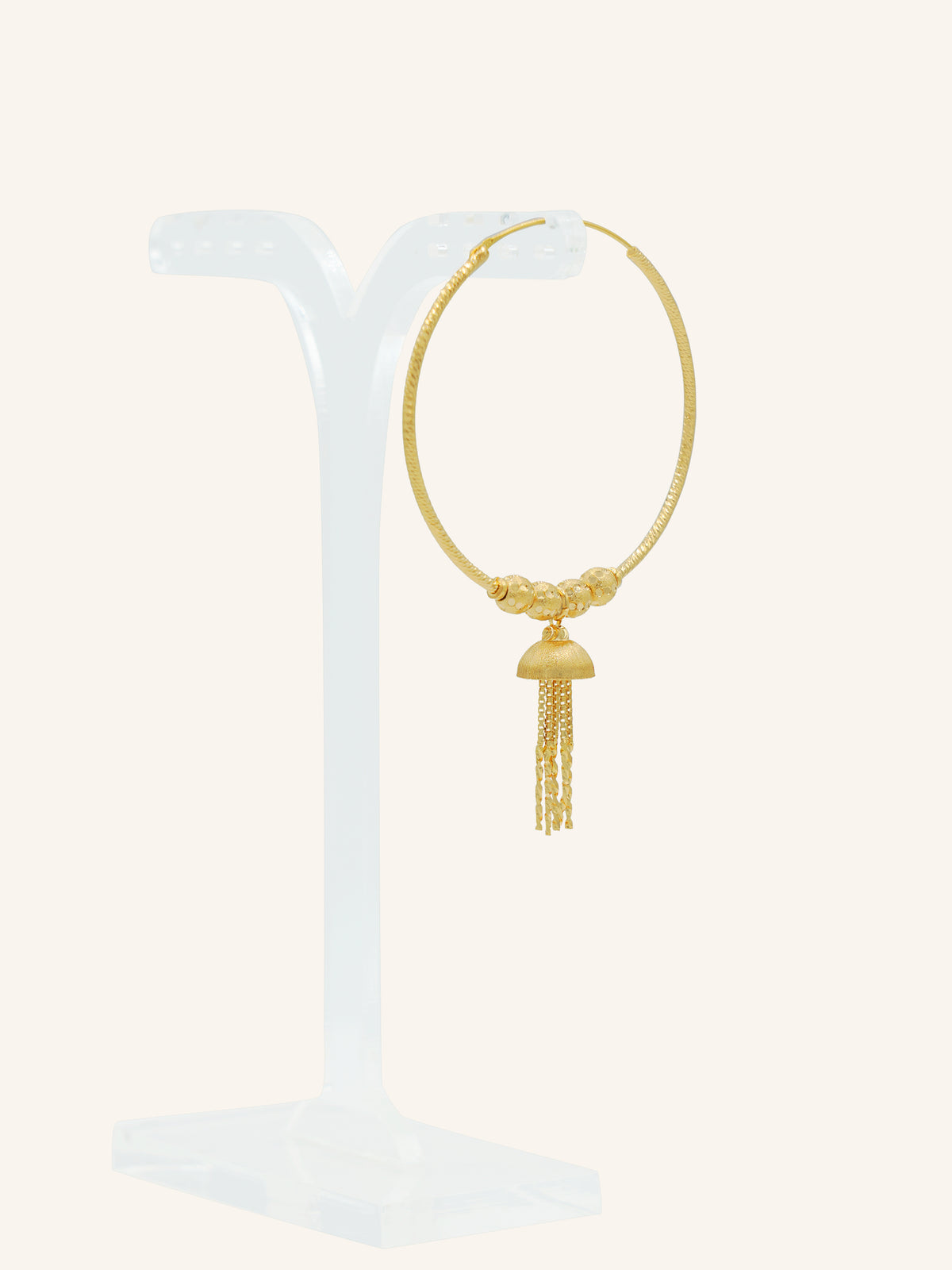 22ct Gold Bali Hanging