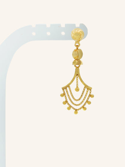22ct Gold Earrings 3.68 GMS