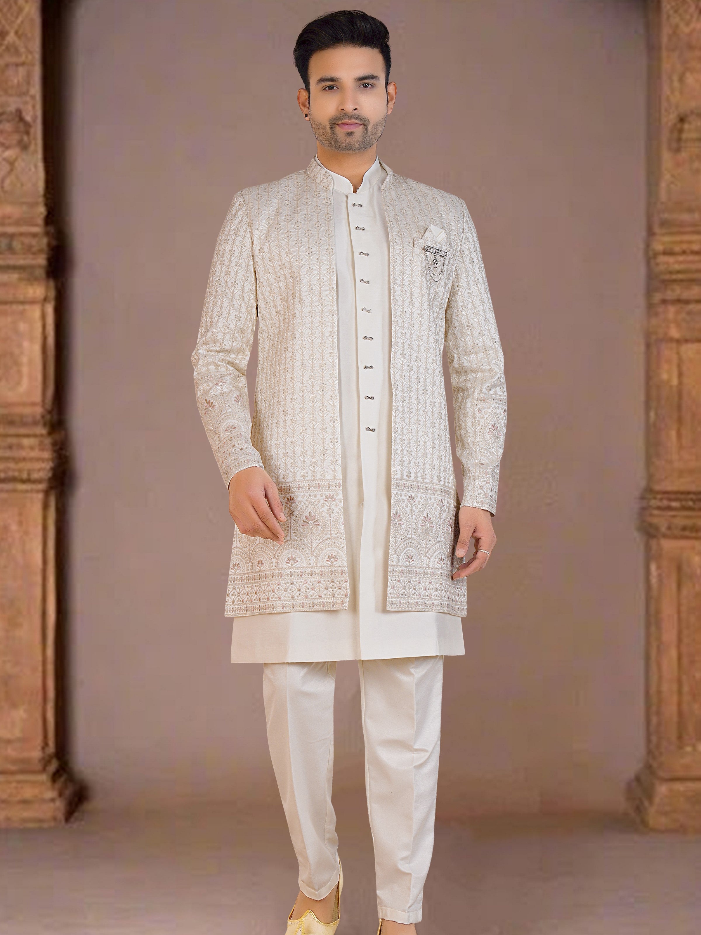 Mens Sherwani Suit - Roop Darshan