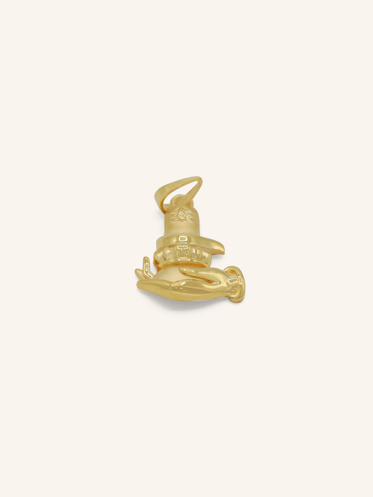 22ct Gold Shivling Pendant
