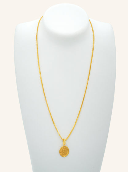 22ct Gold OM Pendant 0.67 GMS