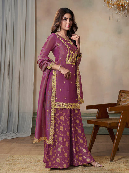 Naysa Palazzo Suit - Roop Darshan