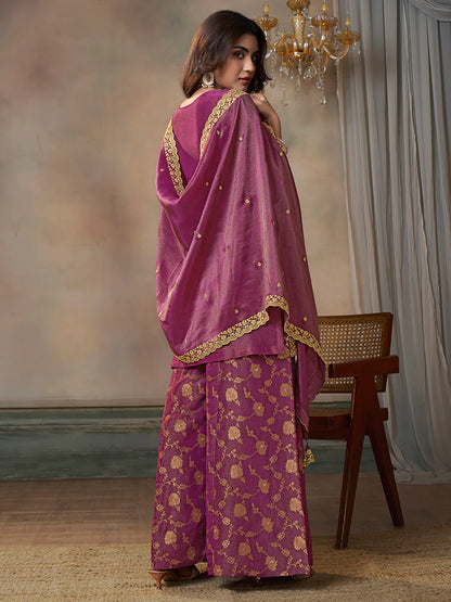 Naysa Palazzo Suit - Roop Darshan