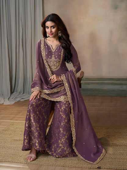 Naysa Palazzo Suit - Roop Darshan