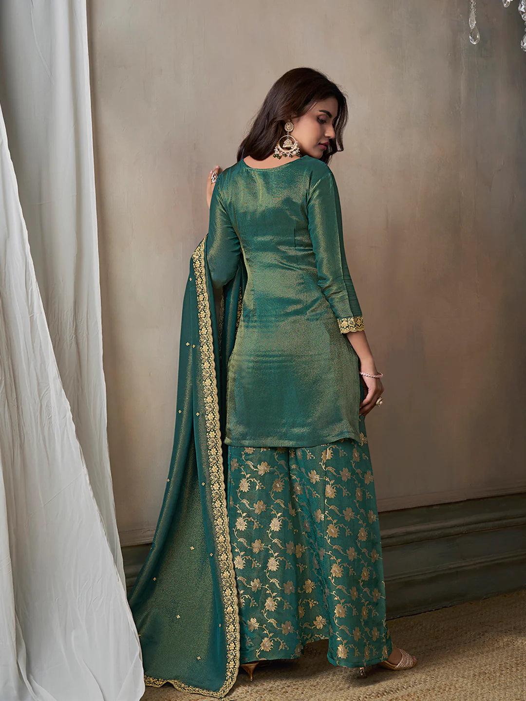 Naysa Palazzo Suit - Roop Darshan