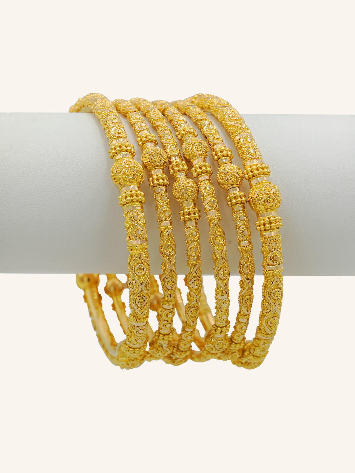 22ct Gold Bangles (6 pieces)