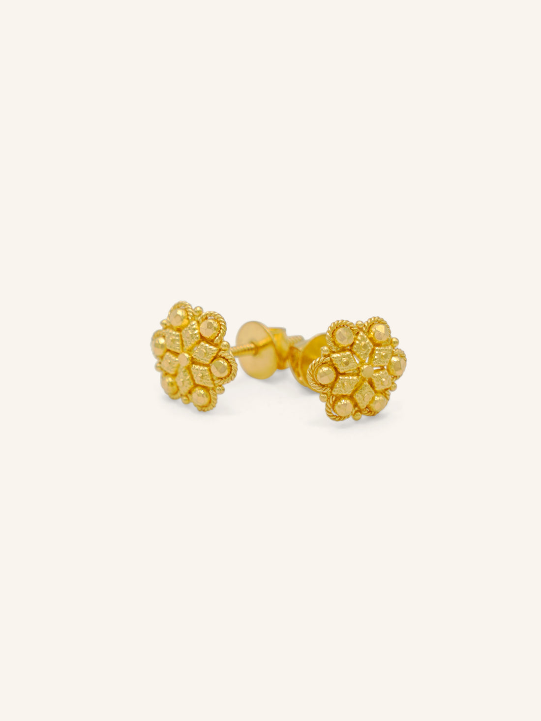 22ct Gold Stud Earrings