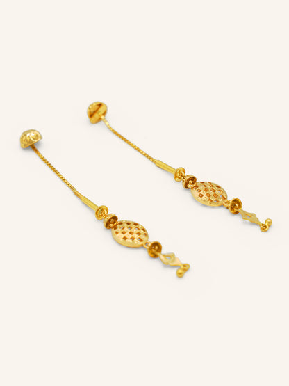 22ct Gold Drop Earring