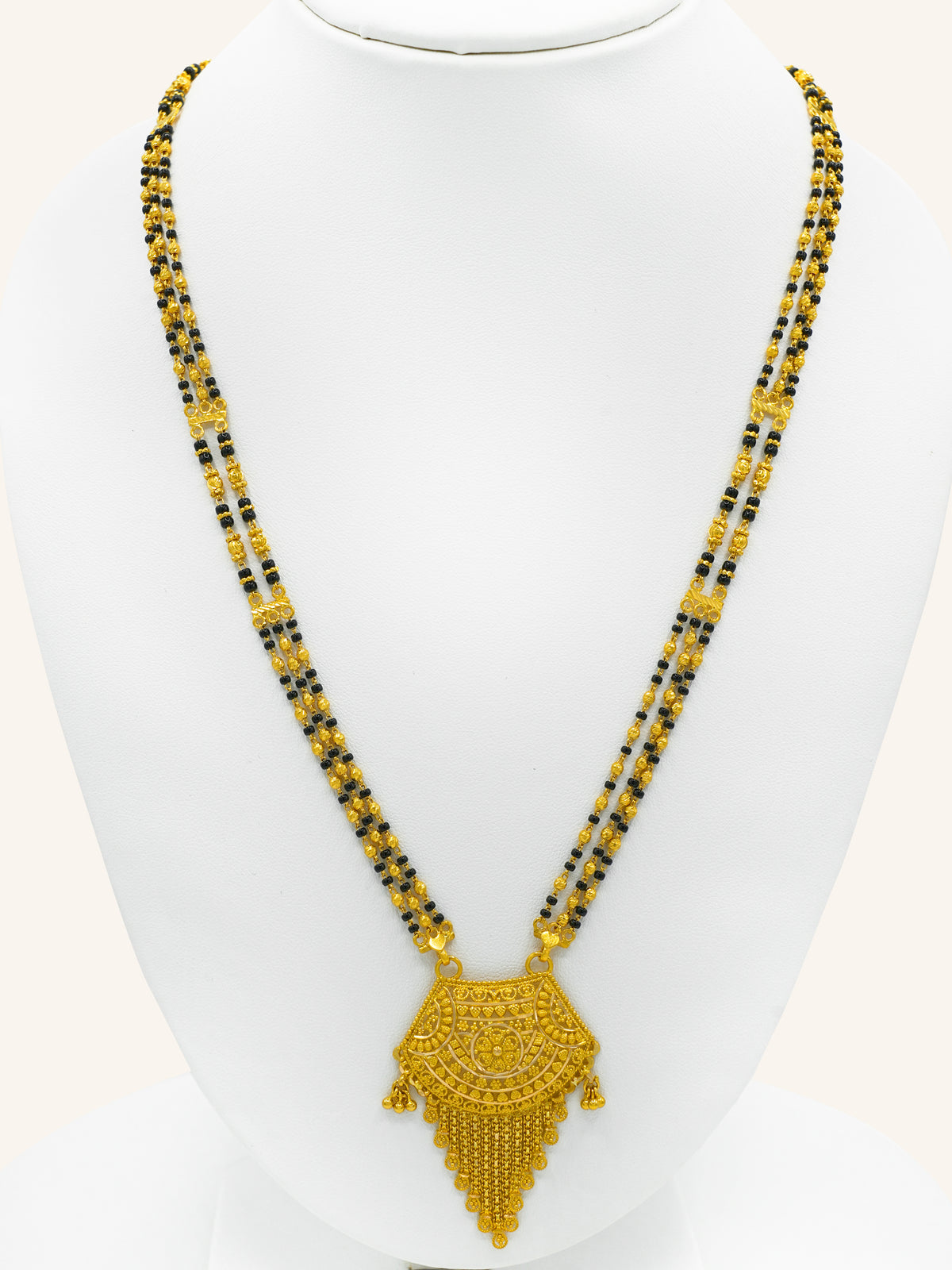22ct Gold Mangal Sutra (3 Rows)